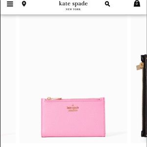 KATE SPADE ♠️ BLAKE STREET PINK MIKEY WALLET